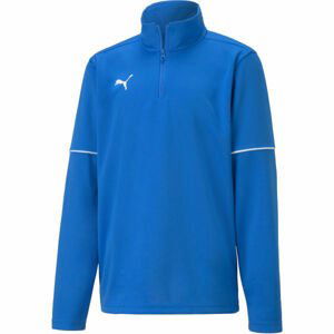 Puma TEAMGOAL 1 4 ZIP TOP CORE JR  164 - Chlapčenská mikina