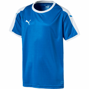 Puma LIGA  JERSEY JR modrá 164 - Chlapčenské tričko