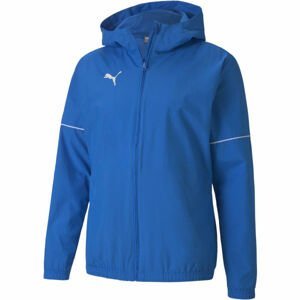 Puma TEAM GOAL RAIN JACKET Pánska športová bunda, modrá, veľkosť S