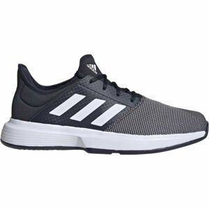adidas GAMECOURT M Pánska tenisová obuv, tmavo sivá, veľkosť 46 2/3