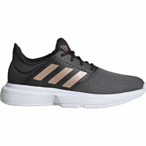 adidas GAMECOURT W Dámska tenisová obuv, čierna, veľkosť 40 2/3