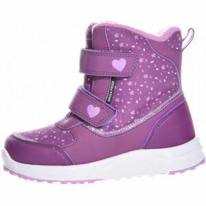 Junior League VALLSTA fialová 24 - Detská zimná obuv
