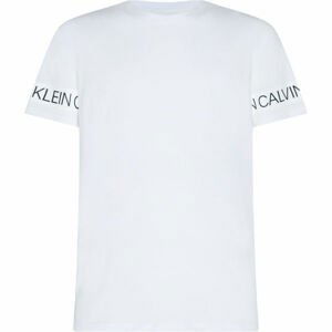 Calvin Klein SHORT SLEEVE T-SHIRT Pánske tričko, biela, veľkosť M