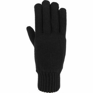 Calvin Klein MONOGRAM GLOVES Rukavice, čierna, veľkosť UNI