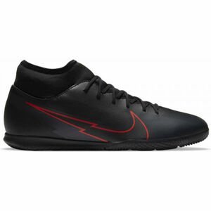 Nike MERCURIAL SUPERFLY 7 CLUB IC Pánska halová obuv, čierna,červená, veľkosť 45.5