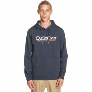 Quiksilver TROPICAL LINES SCREEN FLEECE  S - Pánska mikina