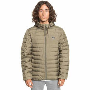 Quiksilver SCALY HOOD kaki XXL - Pánska bunda