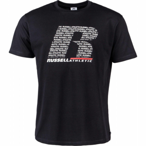 Russell Athletic S/S CREWNECK TEE SHIRT čierna M - Pánske tričko