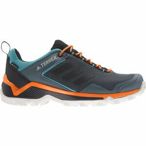 adidas TERREX EASTRAIL GTX Pánska outdoorová obuv, tmavo sivá,oranžová,tyrkysová,biela, veľkosť 42