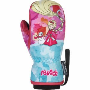Reusch FRANCI R-TEX XT MITTEN Detské zimné rukavice, ružová, veľkosť 3