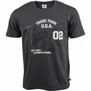 Russell Athletic S/S CREWNECK TEE SHIRT čierna S - Pánske tričko
