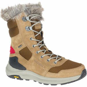 Merrell ONTARIO TALL PLR WP Dámska zimná obuv, hnedá, veľkosť 40