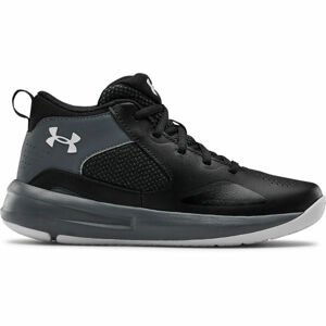 Under Armour GS LOCKDOWN 5 Detská basketbalová obuv -Under Armour, čierna, veľkosť 35.5