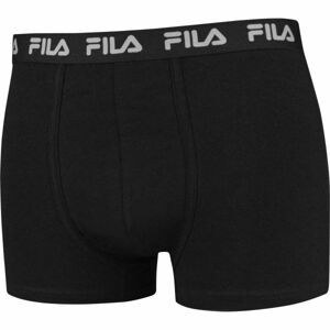 Fila MAN BOXERS 2 PACK Pánske boxerky, čierna, veľkosť L