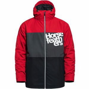 Horsefeathers HALE JACKET Pánska lyžiarska/snowboardová bunda, čierna, veľkosť S