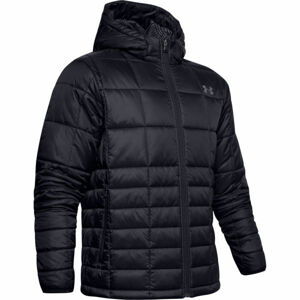 Under Armour ARMOUR INSULATED HOODED JKT Pánska bunda, čierna, veľkosť XL