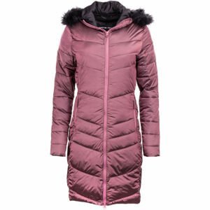 ALPINE PRO ASHURA Dámsky zimný kabát, ružová, veľkosť XL