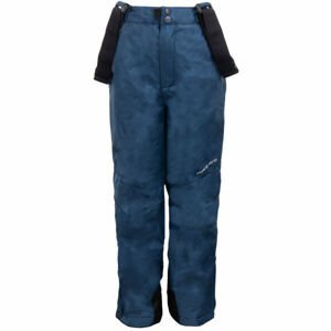 ALPINE PRO ERLO Detské lyžiarske nohavice, tmavo modrá, veľkosť 140-146