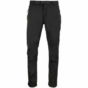 ALPINE PRO GUNNR Pánske softshellové nohavice, čierna, veľkosť 52