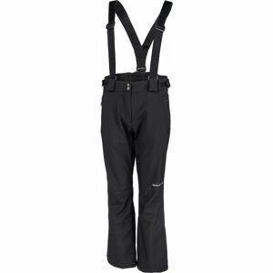 ALPINE PRO ARGA Dámske lyžiarske nohavice, čierna, veľkosť S