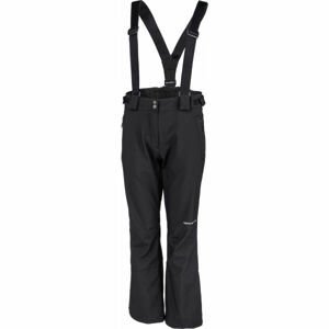 ALPINE PRO ARGA Dámske lyžiarske nohavice, čierna, veľkosť XS