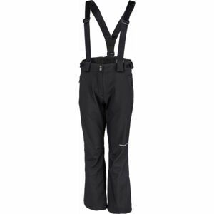 ALPINE PRO ARGA Dámske lyžiarske nohavice, čierna, veľkosť M