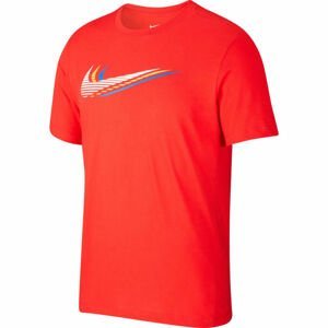 Nike NSW SS TEE SWOOSH M oranžová XL - Pánske tričko