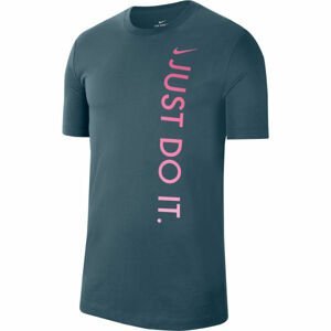 Nike NSW TEE JDI 2 M Pánske tričko, tyrkysová,ružová, veľkosť