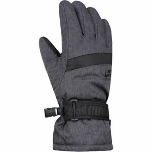 Hannah CLIO JR Detské rukavice, tmavo sivá, veľkosť 7-8