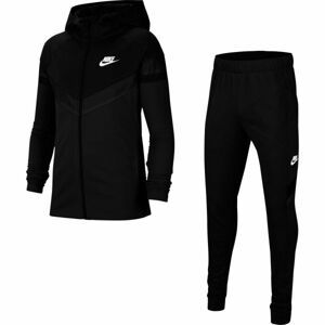 Nike NSW POLY WVN OVRLY TRACKSUIT U Detská športová súprava, čierna, veľkosť XL