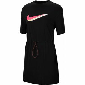 Nike Dámske šaty Dámske šaty, čierna, veľkosť XS