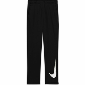 Nike DRY FLC PANT GFX2 B Chlapčenské nohavice, čierna, veľkosť