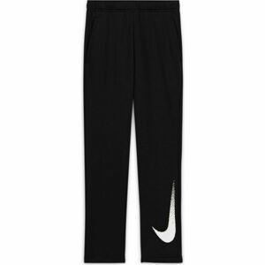 Nike DRY FLC PANT GFX2 B Chlapčenské nohavice, čierna, veľkosť L