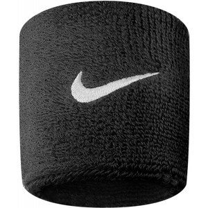 Nike SWOOSH WRISTBAND Potítko, čierna, veľkosť UNI