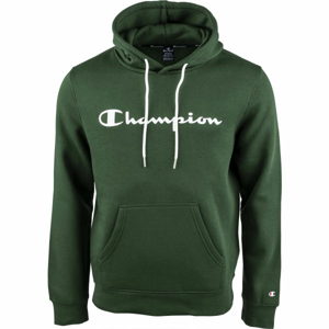 Champion HOODED SWEATSHIRT  M - Pánska mikina Champion HOODED SWEATSHIRT ponúka jednodielny dizajn s klasickým logom značky na hrudi.