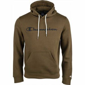 Champion HOODED SWEATSHIRT  M - Pánska mikina Champion HOODED SWEATSHIRT ponúka jednodielny dizajn s klasickým logom značky na hrudi.