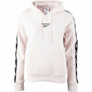 Reebok TE TAPE PACK HOODY Dámska mikina, ružová,čierna,biela, veľkosť