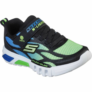 Skechers FLEX-GLOW DEZLOM Detská voľnočasová obuv, čierna, veľkosť