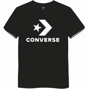 Converse STAR CHEVRON TEE Pánske tričko, čierna, veľkosť XXL