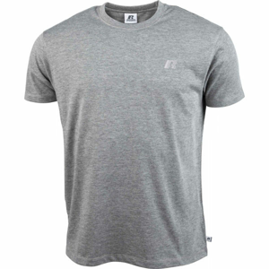 Russell Athletic CREWNECK TEE SHIRT sivá L - Pánske tričko