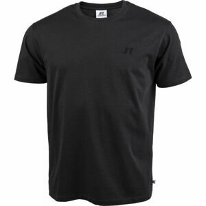 Russell Athletic CREWNECK TEE SHIRT čierna S - Pánske tričko