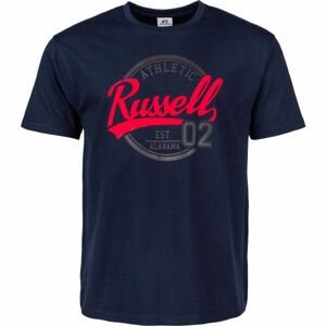 Russell Athletic S/S CREWNECK TEE SHIRT modrá L - Pánske tričko