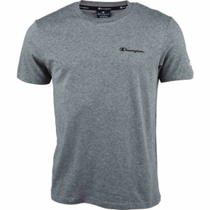 Champion CREWNECK T-SHIRT sivá XL - Pánske tričko