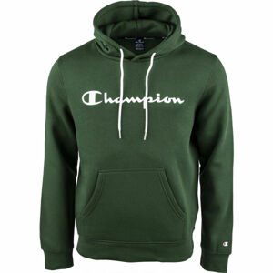 Champion HOODED SWEATSHIRT  S - Pánska mikina Champion HOODED SWEATSHIRT ponúka jednodielny dizajn s klasickým logom značky na hrudi.