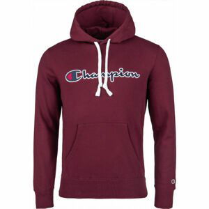 Champion HOODED SWEATSHIRT  L - Pánska mikina Champion HOODED SWEATSHIRT ponúka jednodielny dizajn s klasickým logom značky na hrudi.