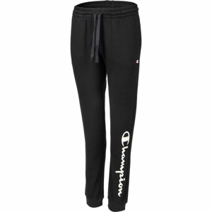 Champion RIB CUFF PANTS Dámske tepláky, čierna, veľkosť M