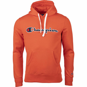 Champion HOODED SWEATSHIRT  L - Pánska mikina Champion HOODED SWEATSHIRT ponúka jednodielny dizajn s klasickým logom značky na hrudi.