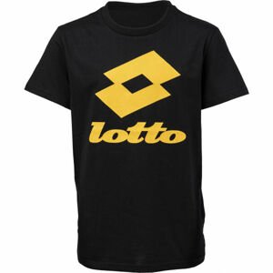 Lotto DREAMS B III TEE BS JS Chlapčenské tričko, čierna, veľkosť