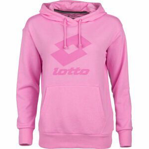 Lotto SMART W II SWEAT HD FT Dámska mikina, ružová, veľkosť