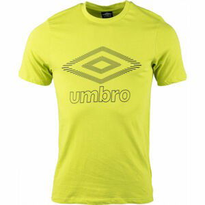 Umbro FW CLASSICO GRAPHIC TEE zelená L - Pánske tričko